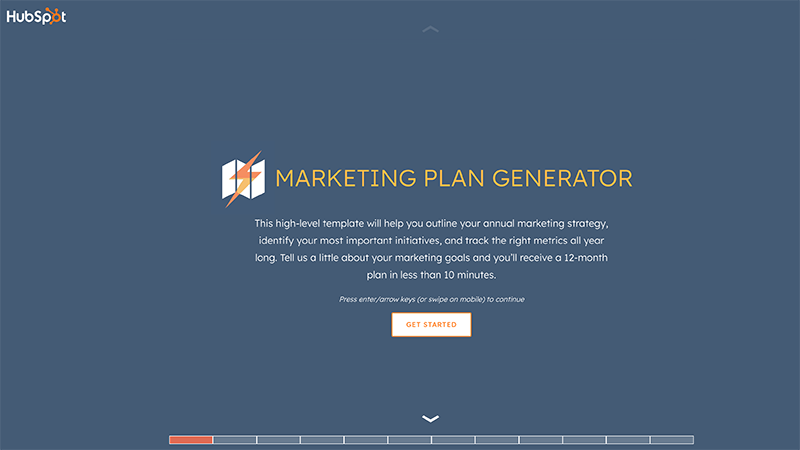Marketing Plan Generator